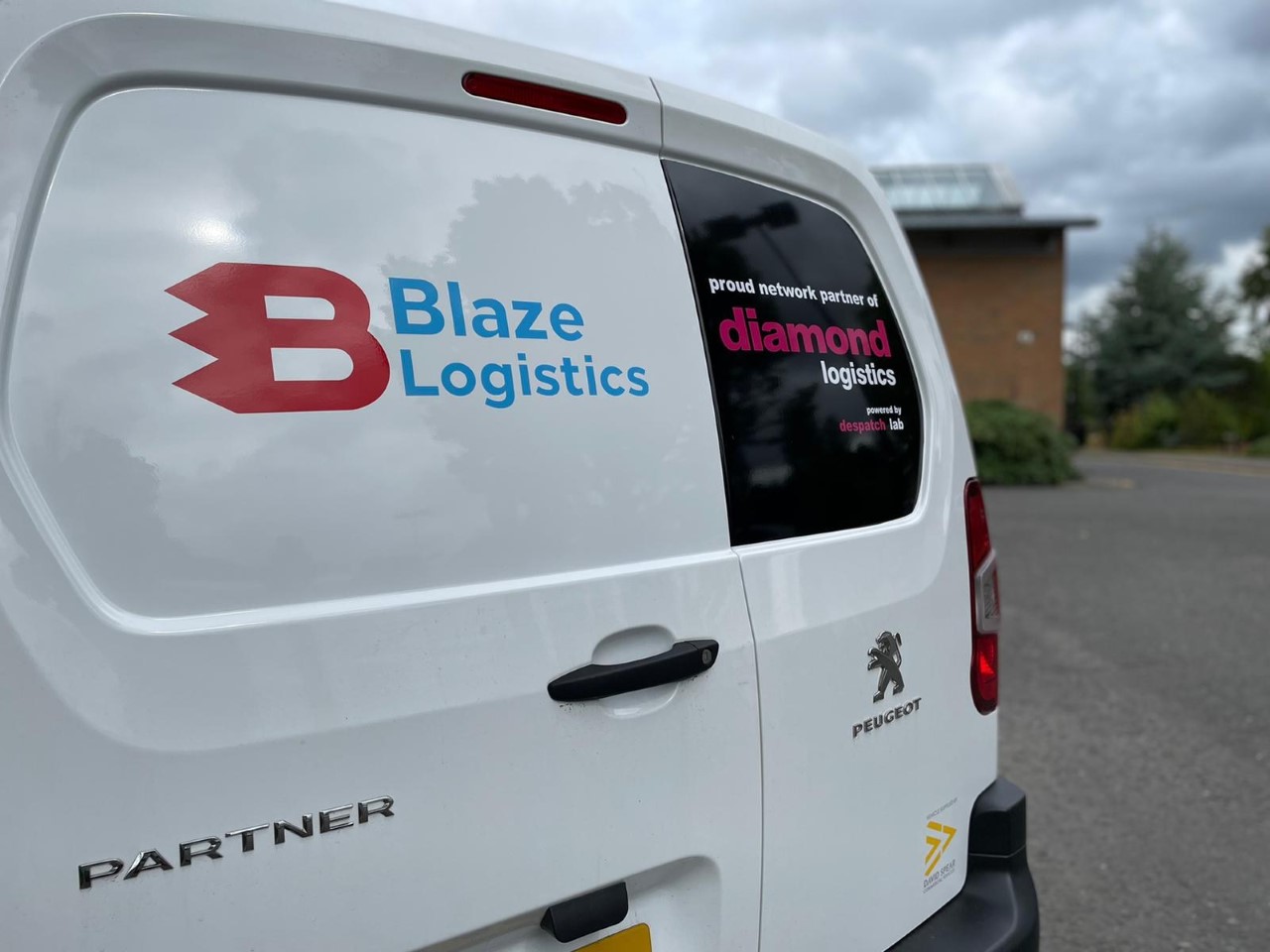 Blaze logistics van