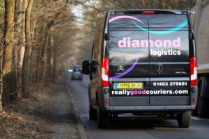 Diamond Logistics van