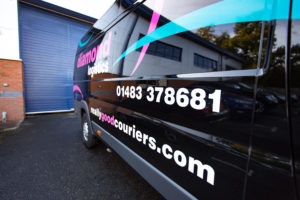 Diamond Logistics van