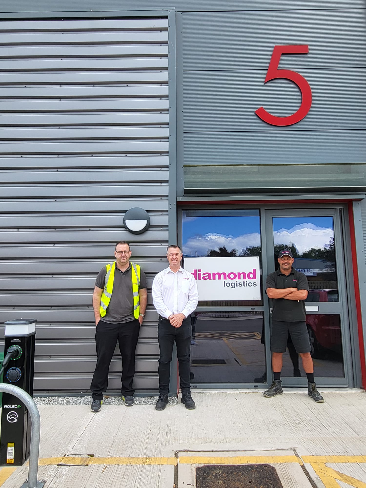 Couriers Birmingham - Diamond Logistics team